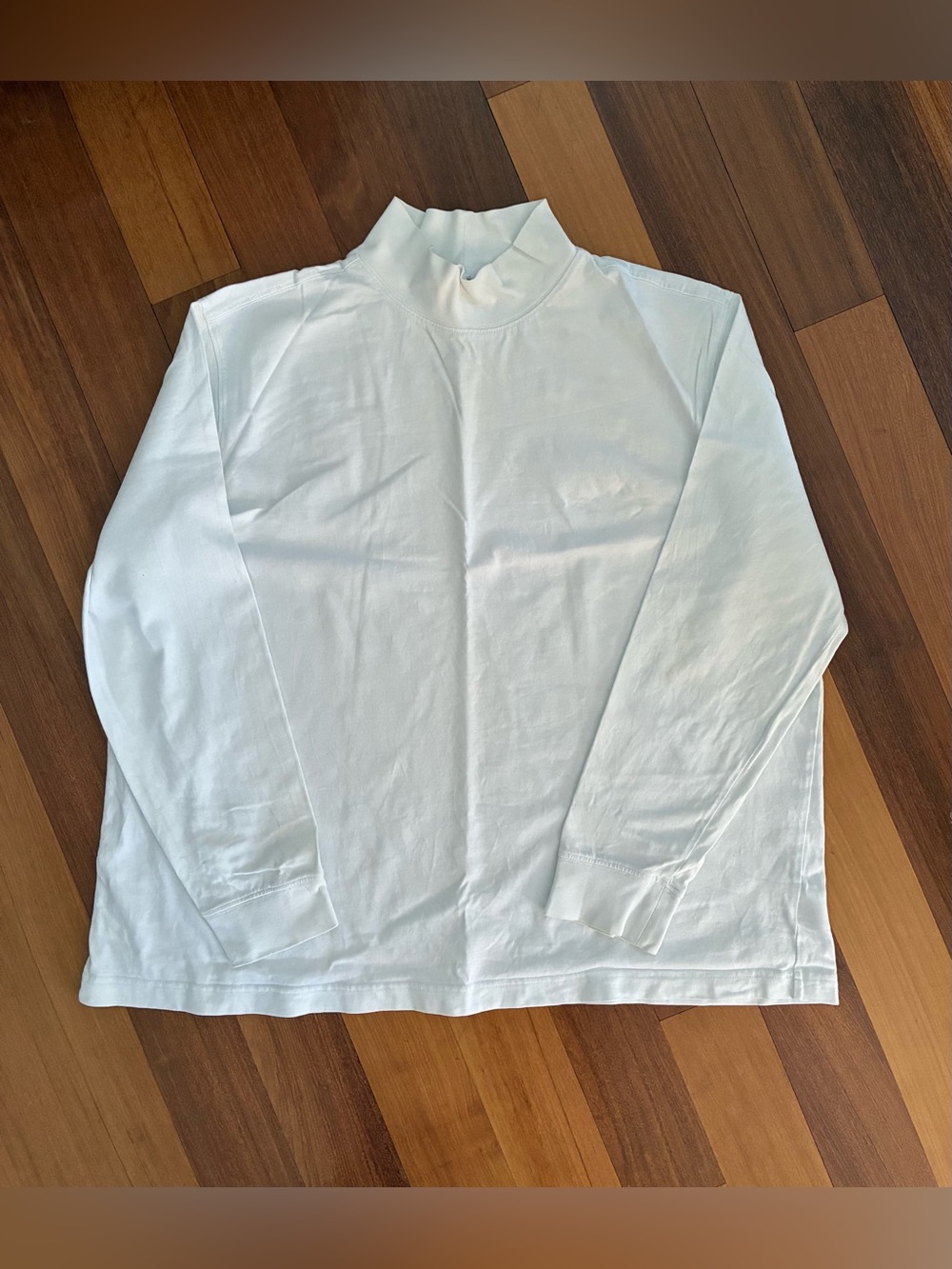 Three LANDS' END Mockneck Long Sleeve